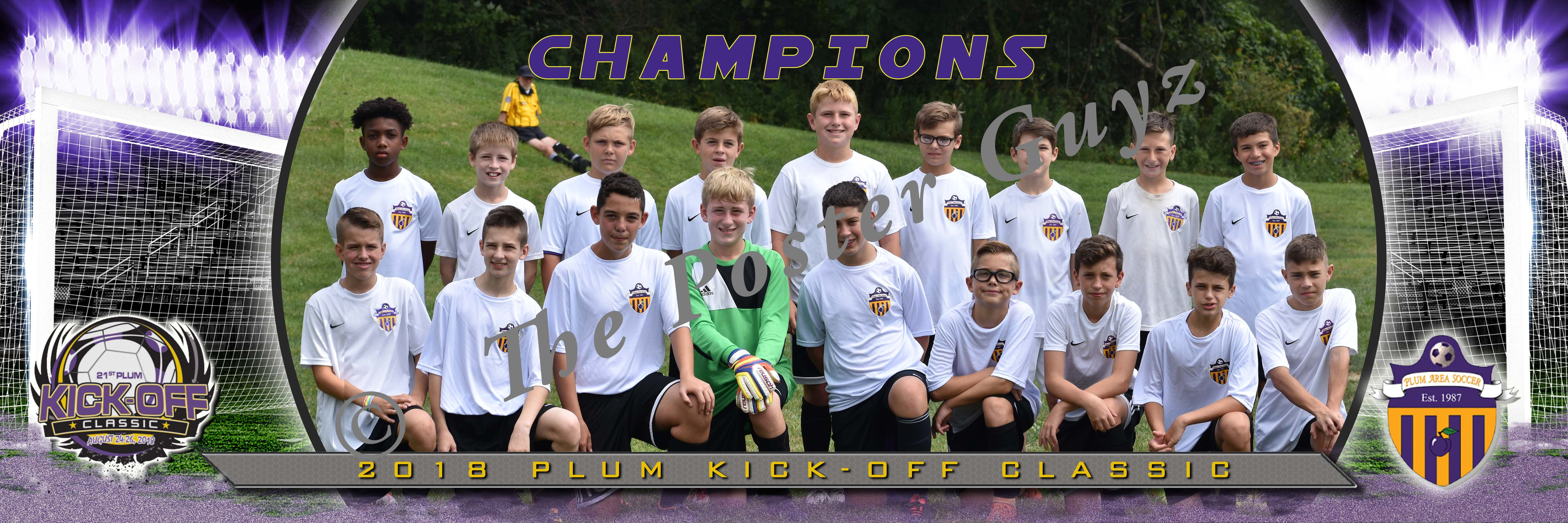 Plum Inferno Boys U13 Champions