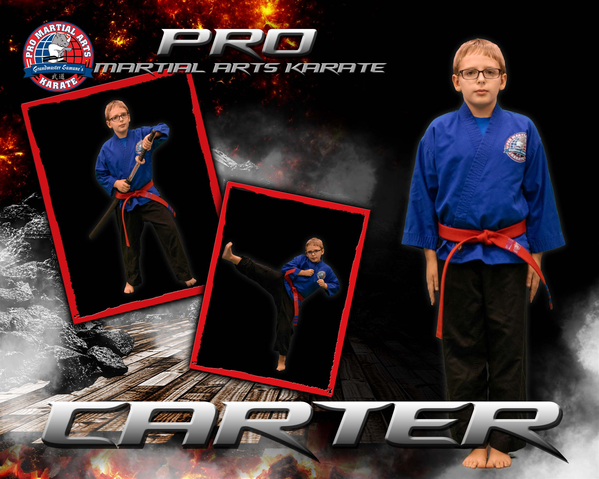 Carter  - 3 picture collage