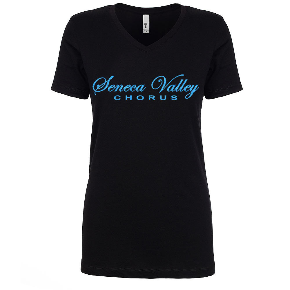 SVChorus-Ladies V-neck short sleeved shirt