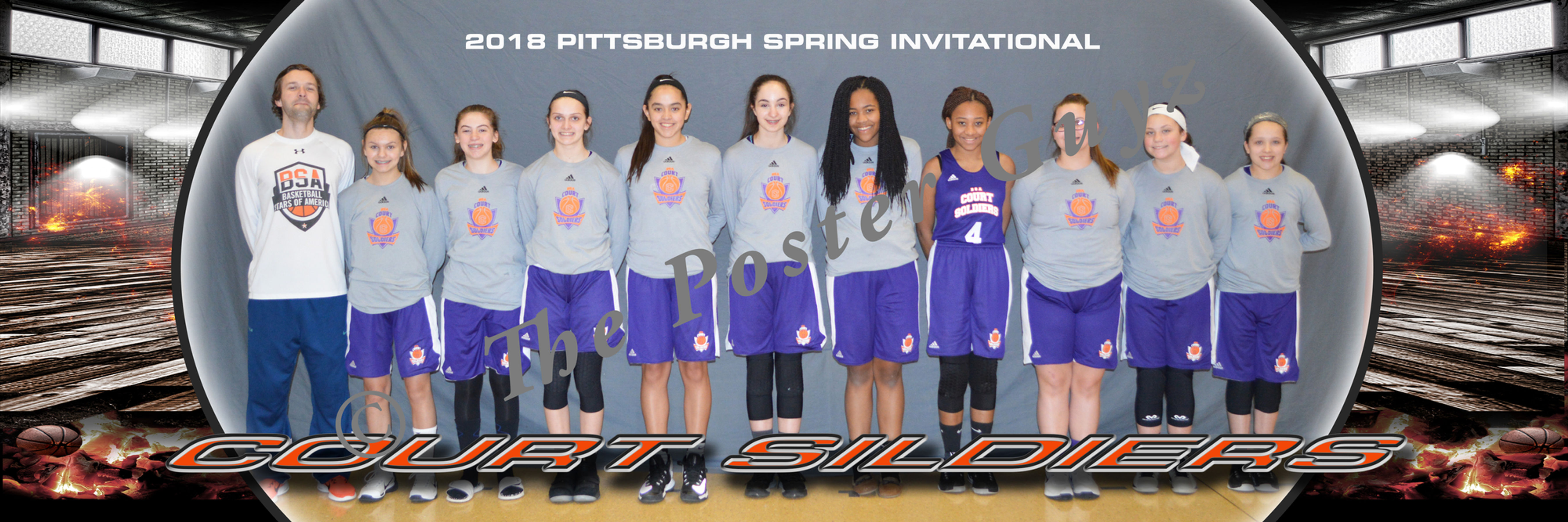 Court Soldiers 8th Girls