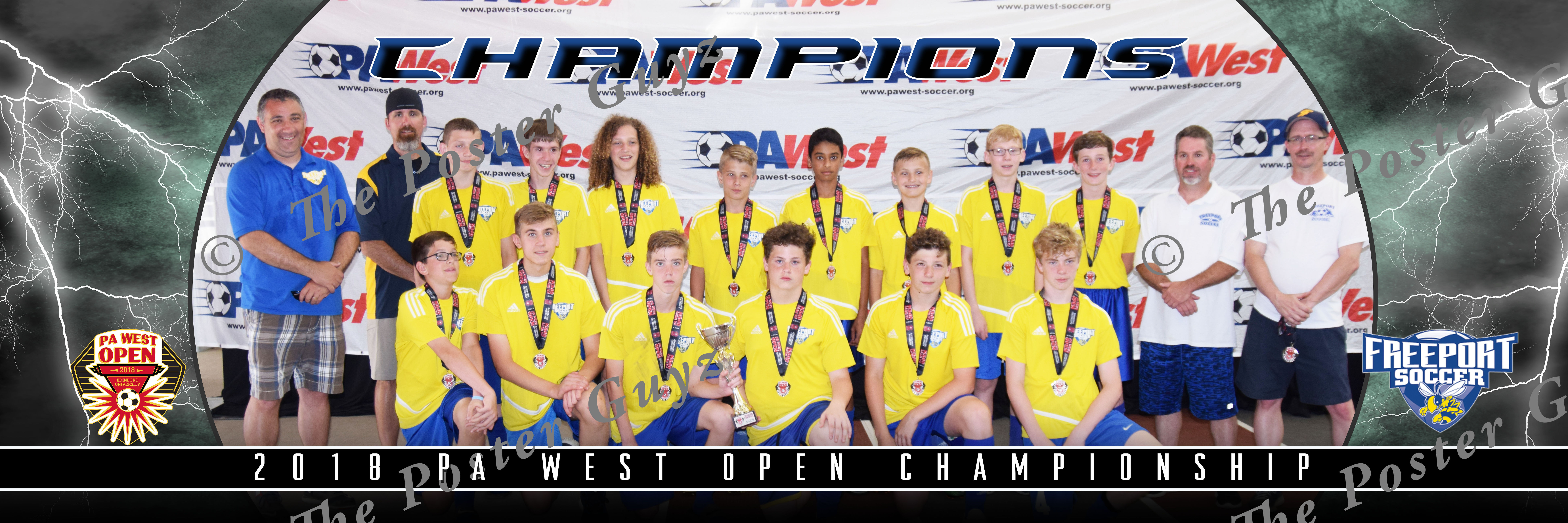 Freeport U14 Boys Champions