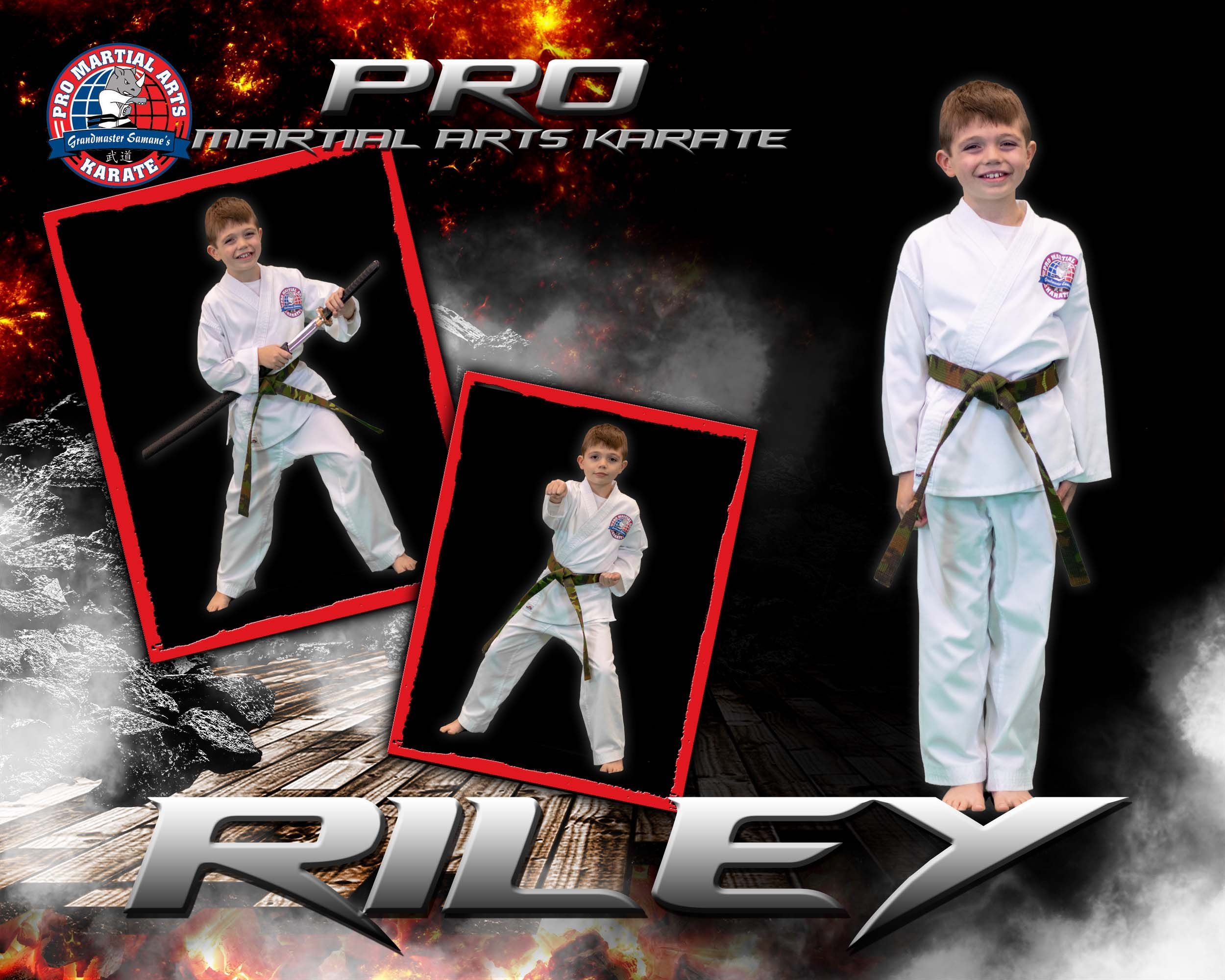 Riley  - 3 picture collage