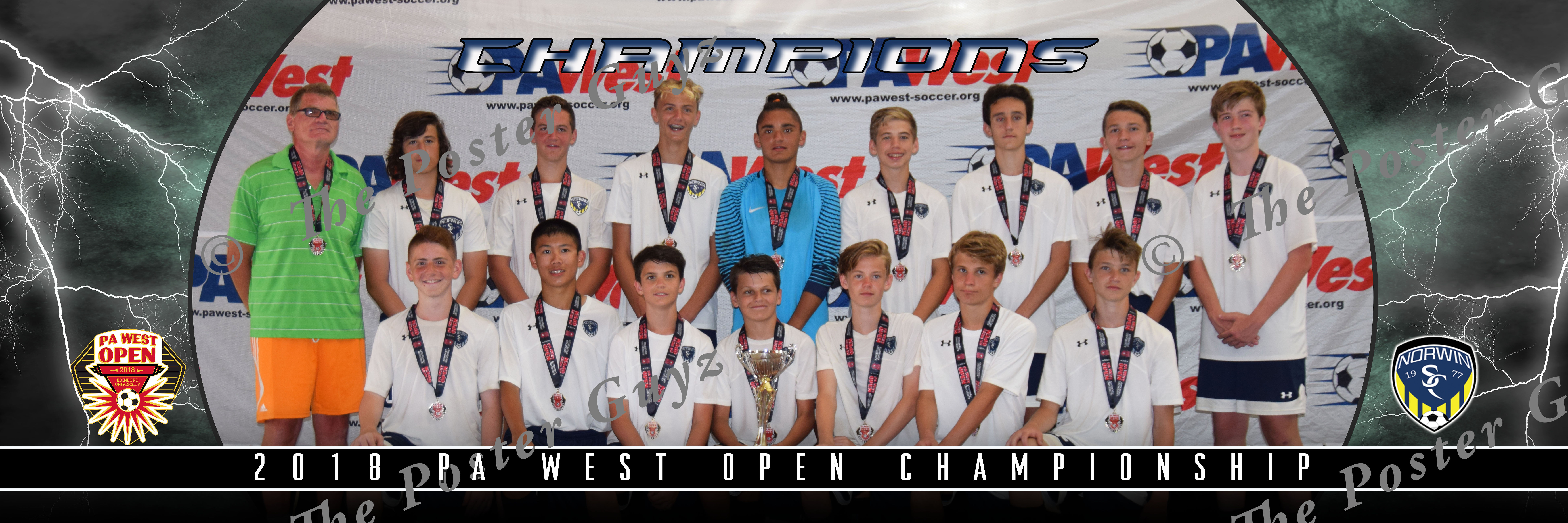 NSC U15B Szilard U15B Champions