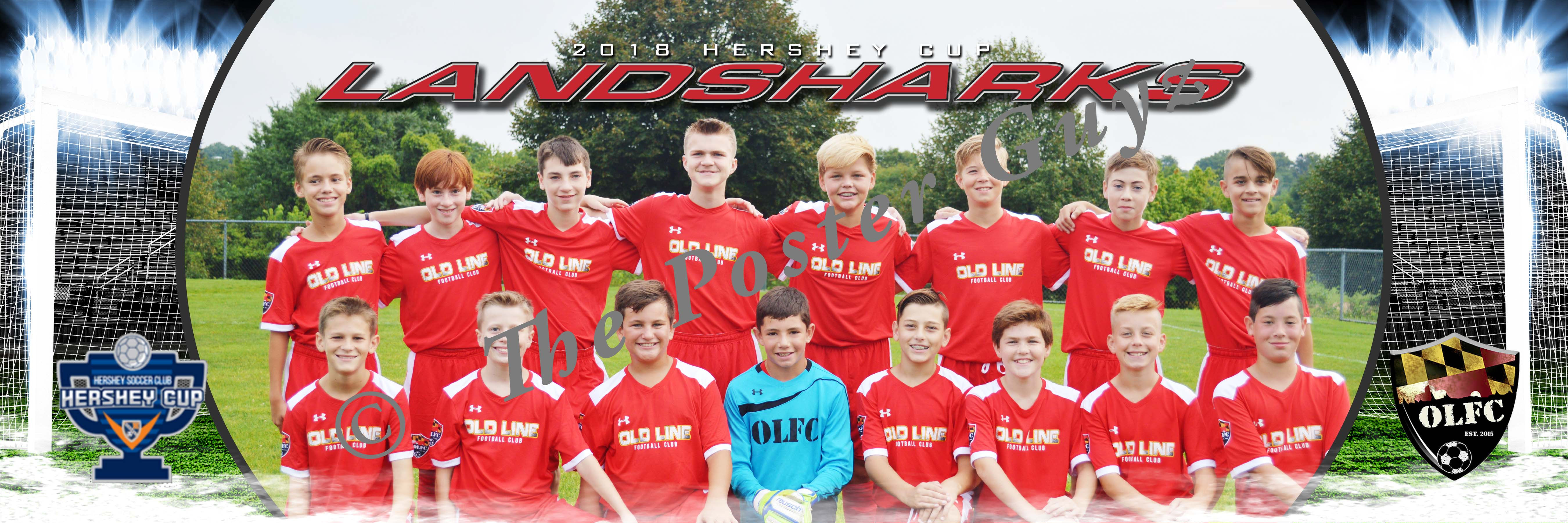 OLD LINE FC LANDSHARKS BU14