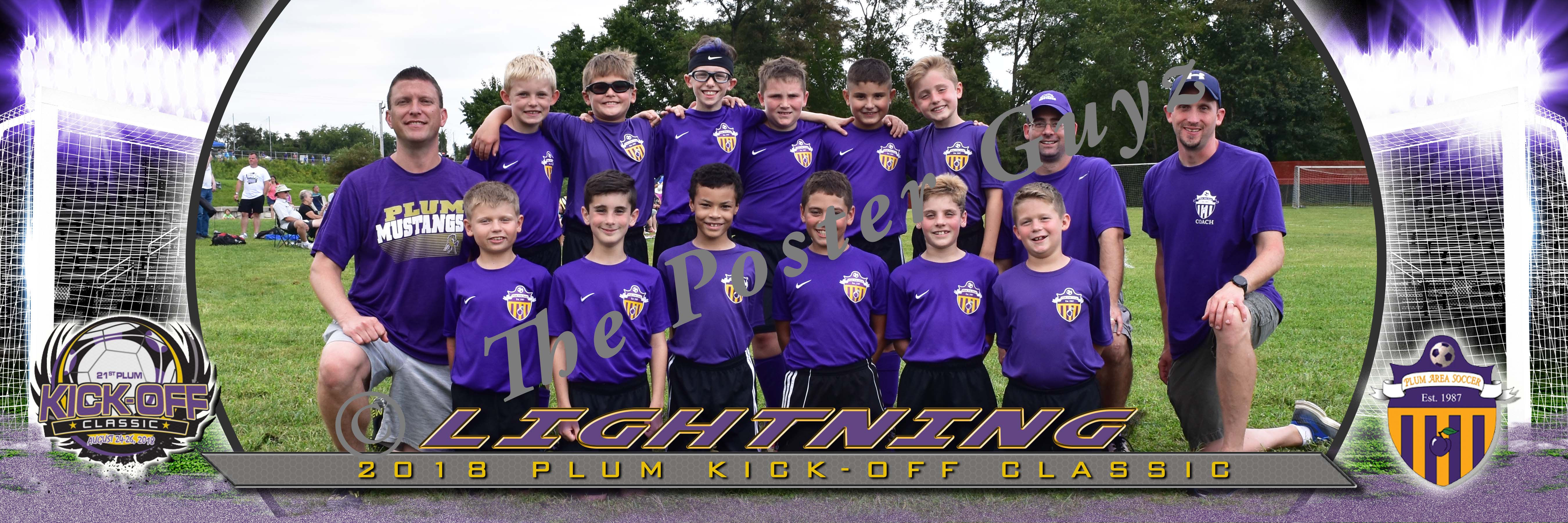 Plum Lightning Boys U10