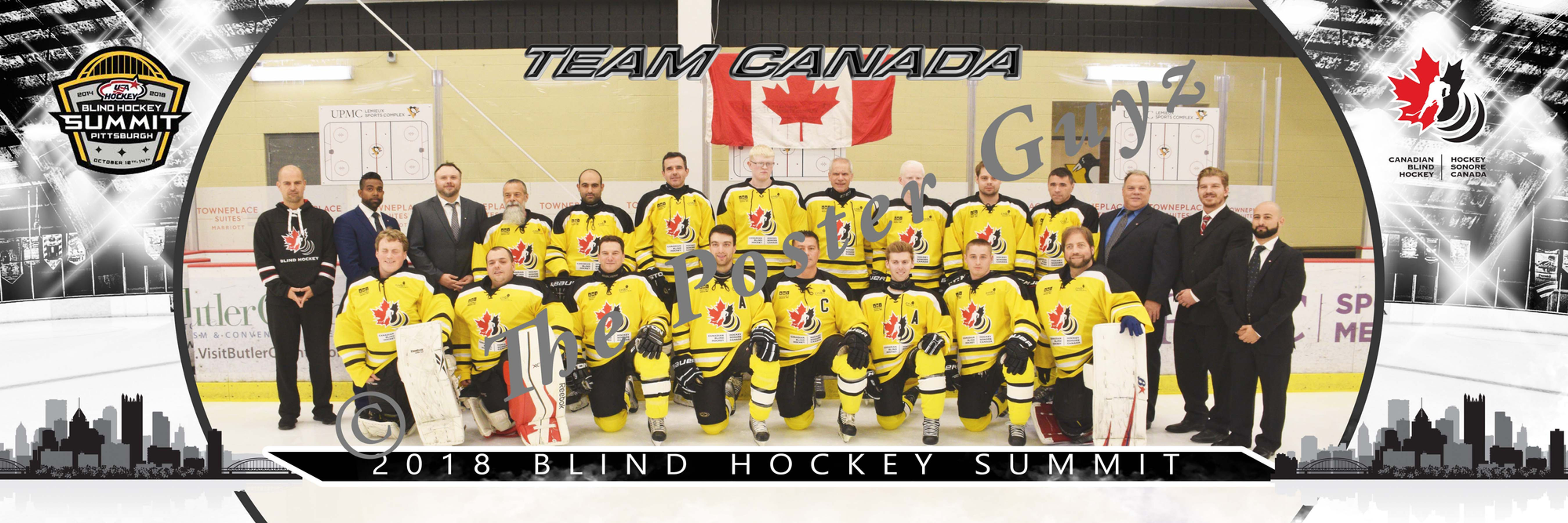 Blind Hockey Team Canada