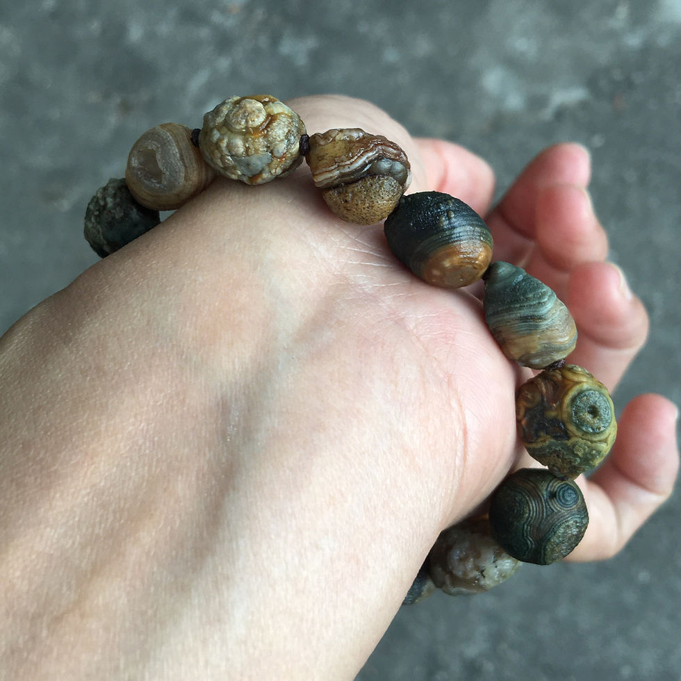 Thumbnail: Coming Soon | Gobi Agate | 天然原石 戈壁瑪瑙 眼睛石 手鏈
