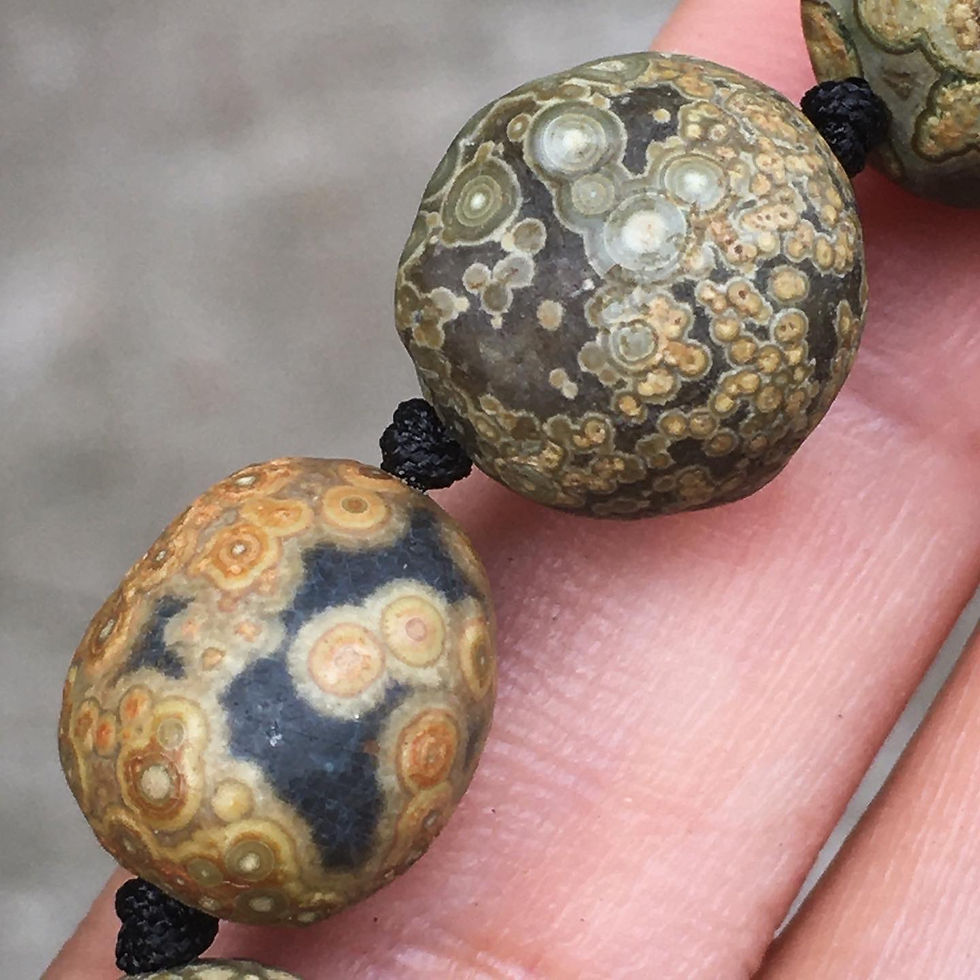 Gobi Agate | 1.1 天然原石 戈壁石 卓資山 眼石 手鏈