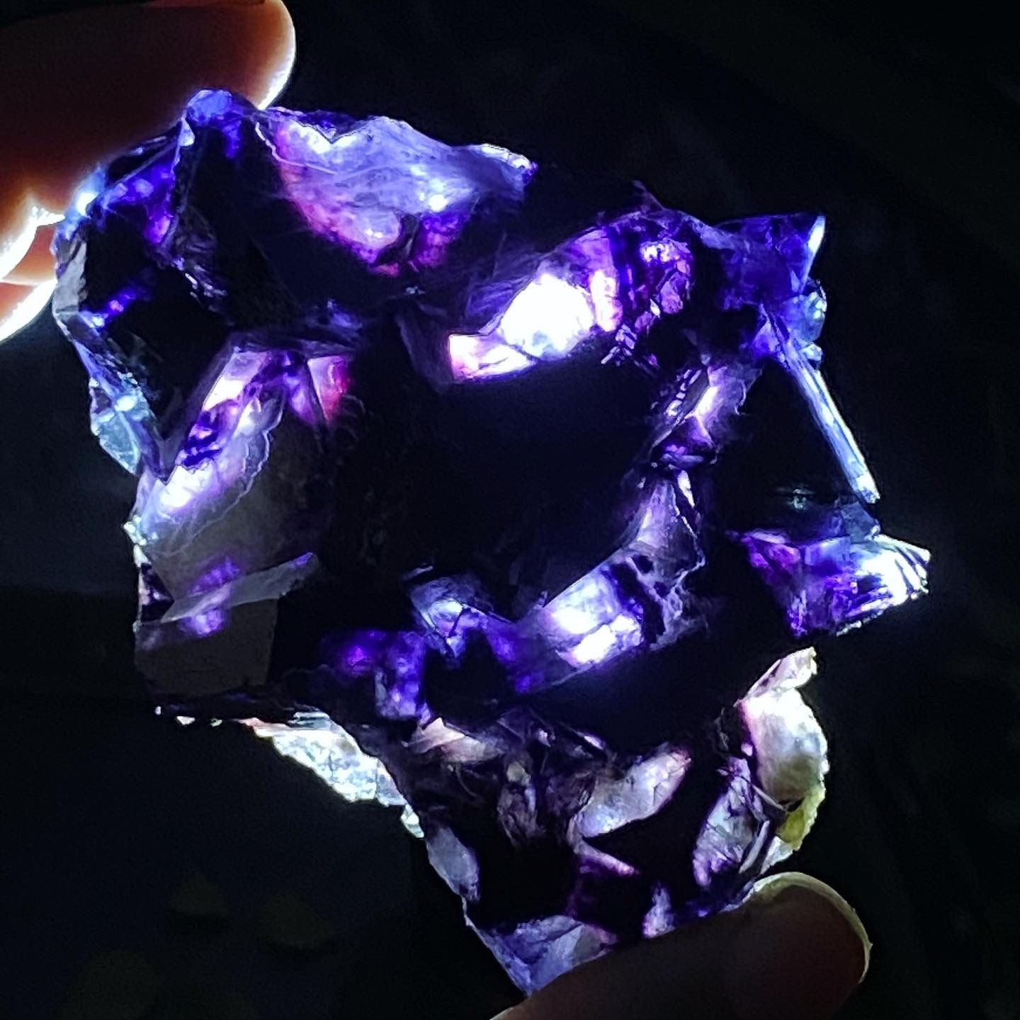Fluorite,Inne Mongolia | 內蒙 紫 幻影 螢石 標本