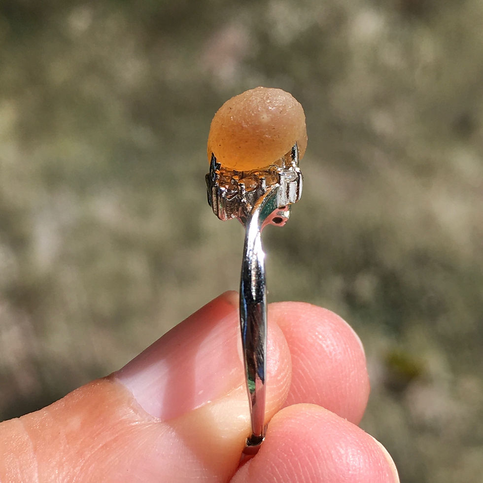 Thumbnail: Gobi Agate | 天然原石 戈壁石 象形 彩糖果 指環