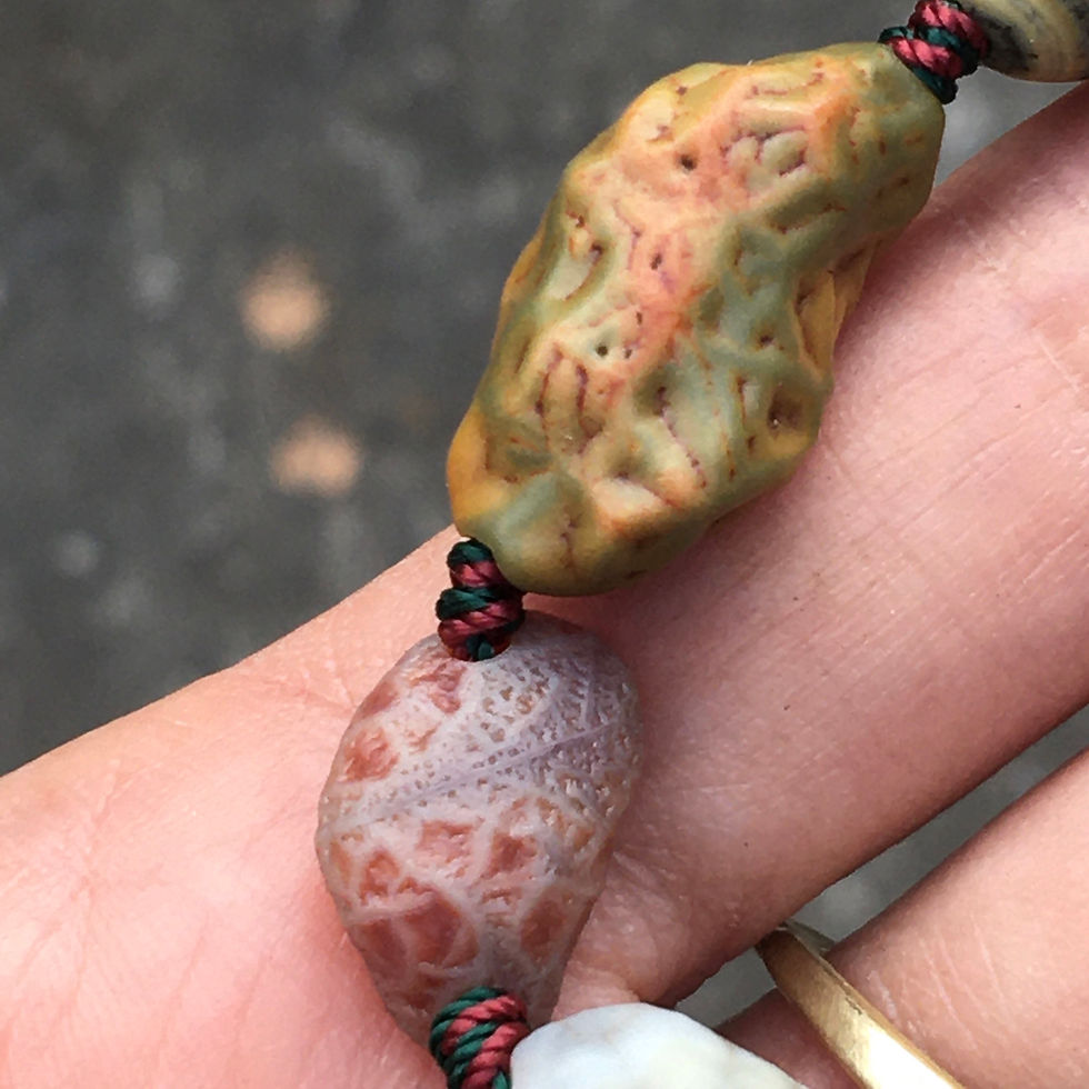 Thumbnail: Gobi Agate | 天然原石 戈壁瑪瑙 混合品種 精品 手鏈 B2
