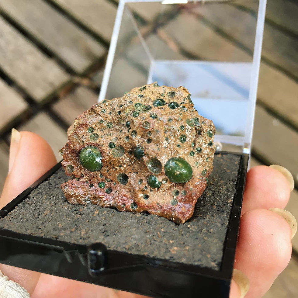Thumbnail: Gobi Agate | 天然石 戈壁瑪瑙 連底岩 標本