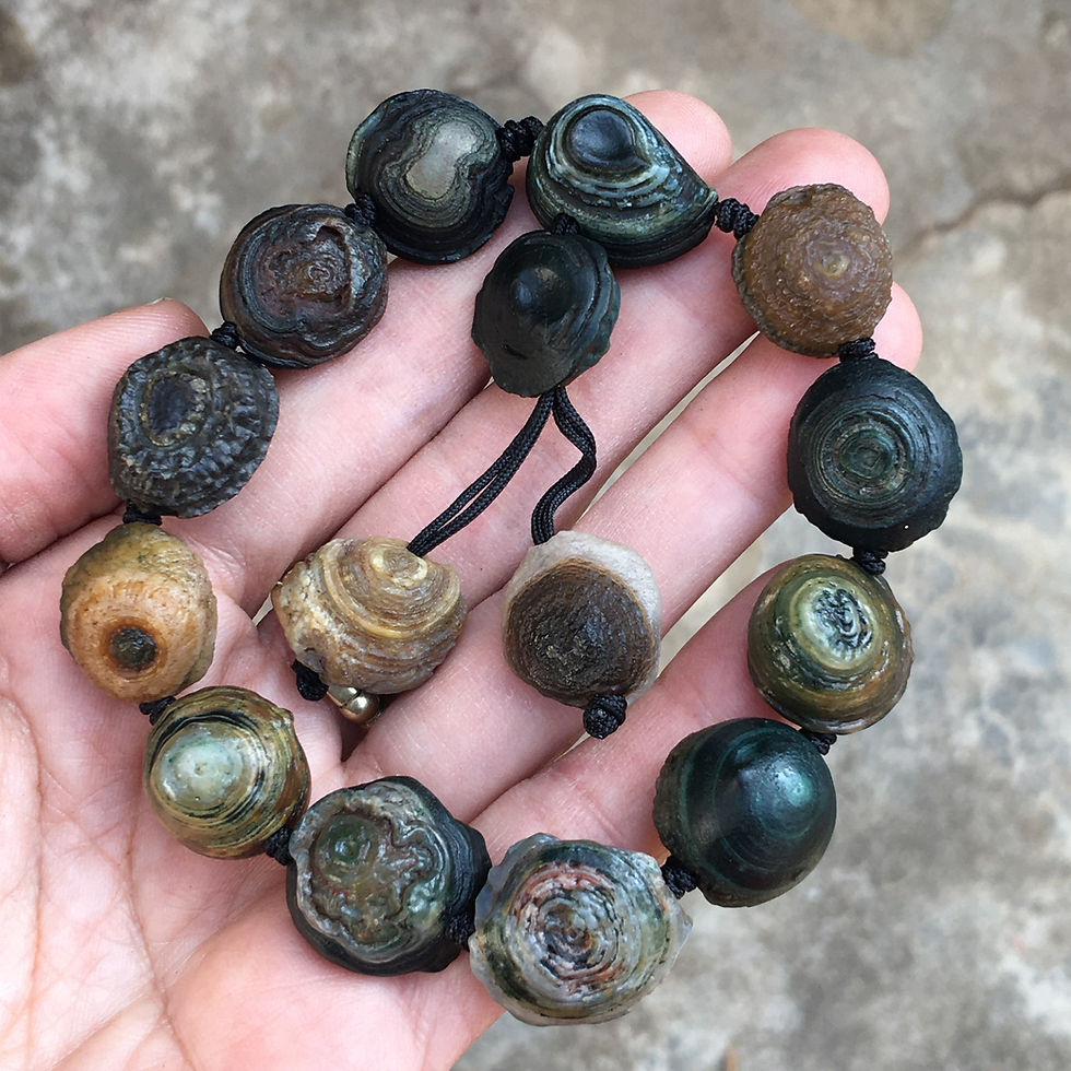 縮圖：Coming Soon | Gobi Agate | 天然原石 戈壁瑪瑙 獨眼 眼睛石 手鏈