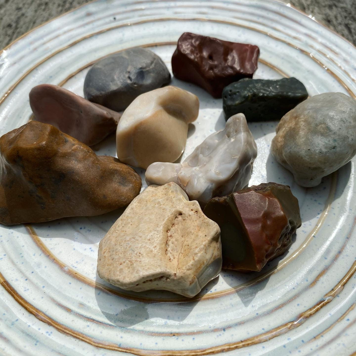 Gobi Jade | 戈壁彩玉 4-5.5cm 294g