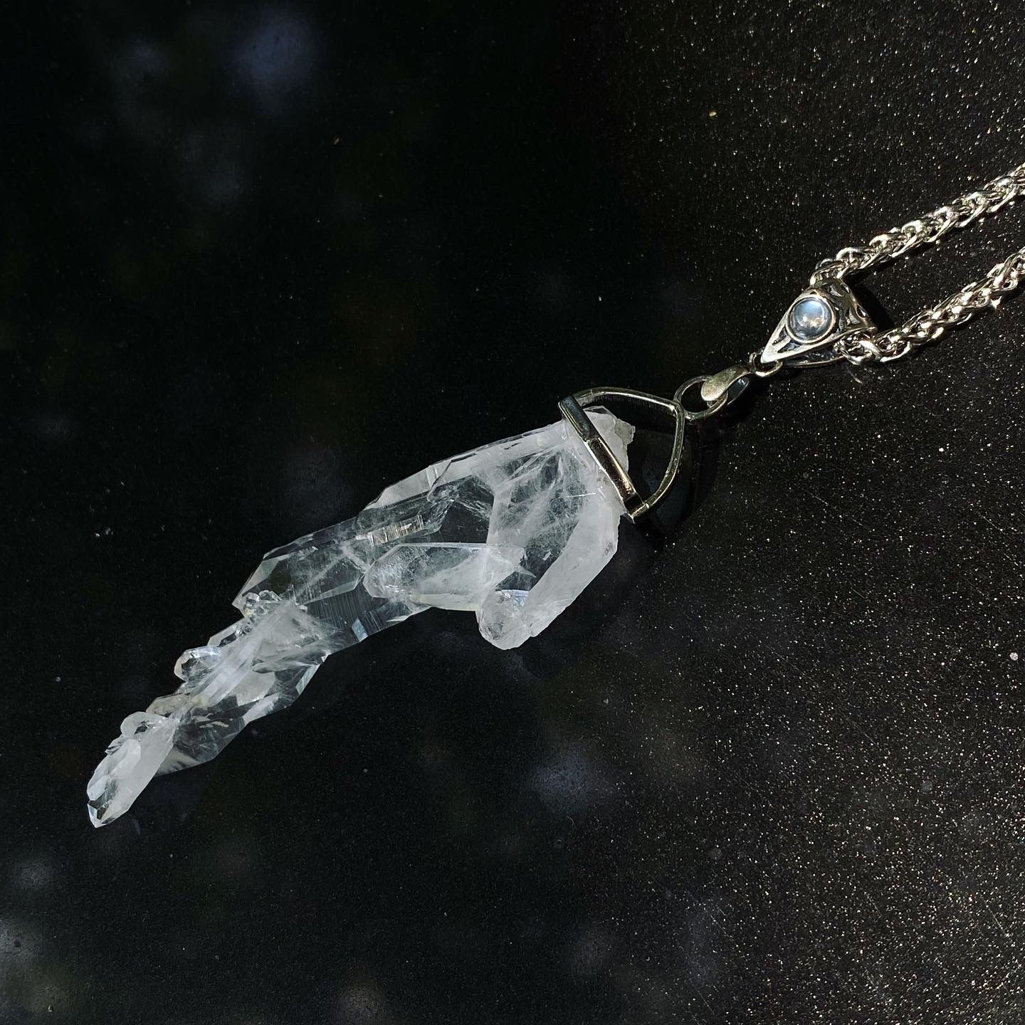 Faden Quartz | 高能量治療石 貓眼 月亮石 縫合水晶 頸鏈