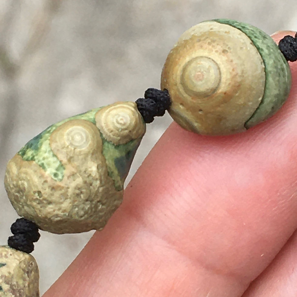 Thumbnail: Gobi Agate | 天然原石 戈壁石 卓資山 綠眼石 手鏈