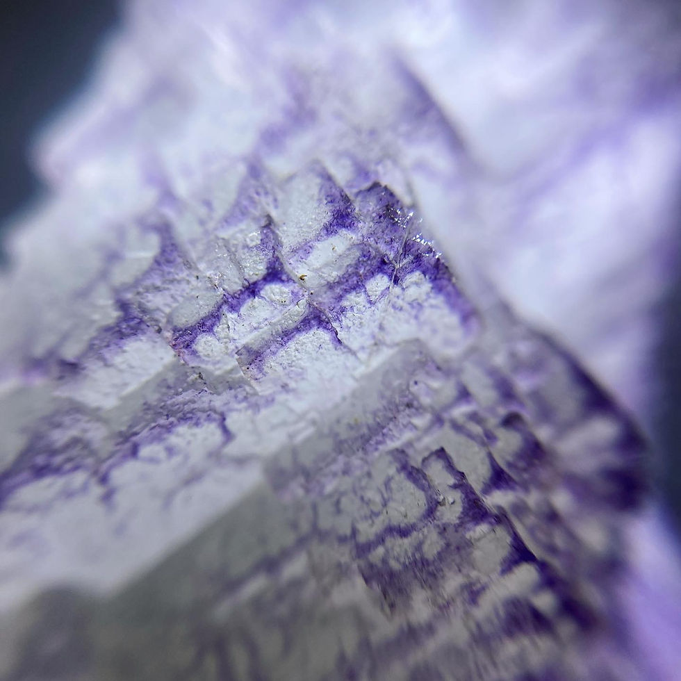 縮圖：Fluorite, Guizhou | 二維碼 螢石 標本
