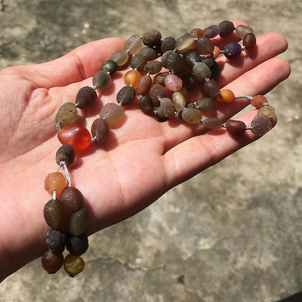 縮圖：Gobi Agate | 淖毛湖 葡萄乾 瑪瑙 頸鏈