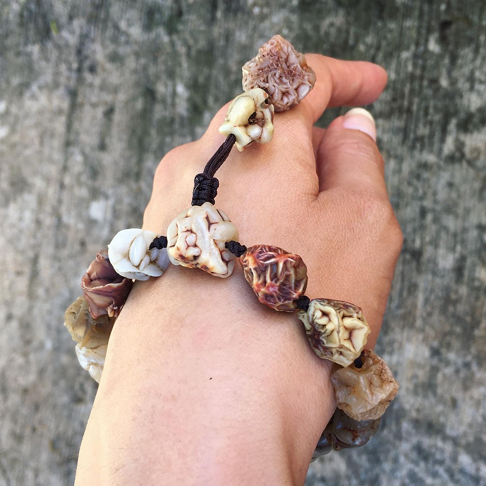 サムネイル： Coming Soon | Gobi Agate | 收藏級 戈壁瑪瑙 花球 花脈 手鏈