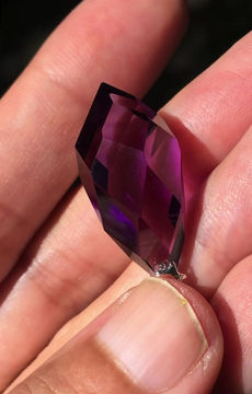 サムネイル： Amethyst | 高品質 近淨體 烏拉圭 帝皇紫 紫水晶 頸鏈 12