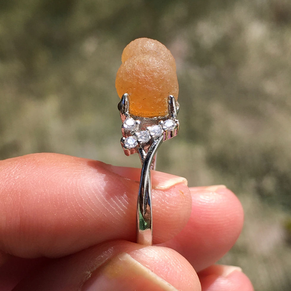 Thumbnail: Gobi Agate | 天然原石 戈壁石 象形 彩糖果 指環