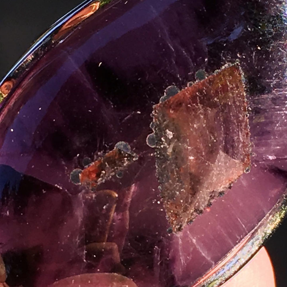 Thumbnail: Trapiche Amethyst | 達碧茲 紫水晶 頸鏈 ET12