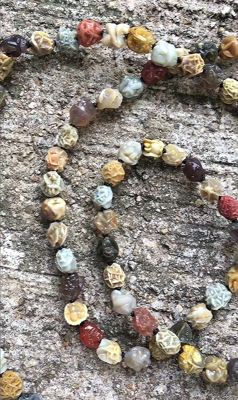Thumbnail: Coming Soon | Gobi Agate | 收藏級 戈壁瑪瑙 花球 花脈 頸鏈
