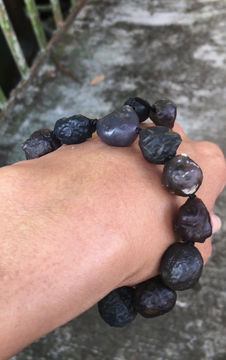 縮圖：Coming Soon | Gobi Agate | 天然原石 戈壁瑪瑙 灰紫筋脈 手鏈