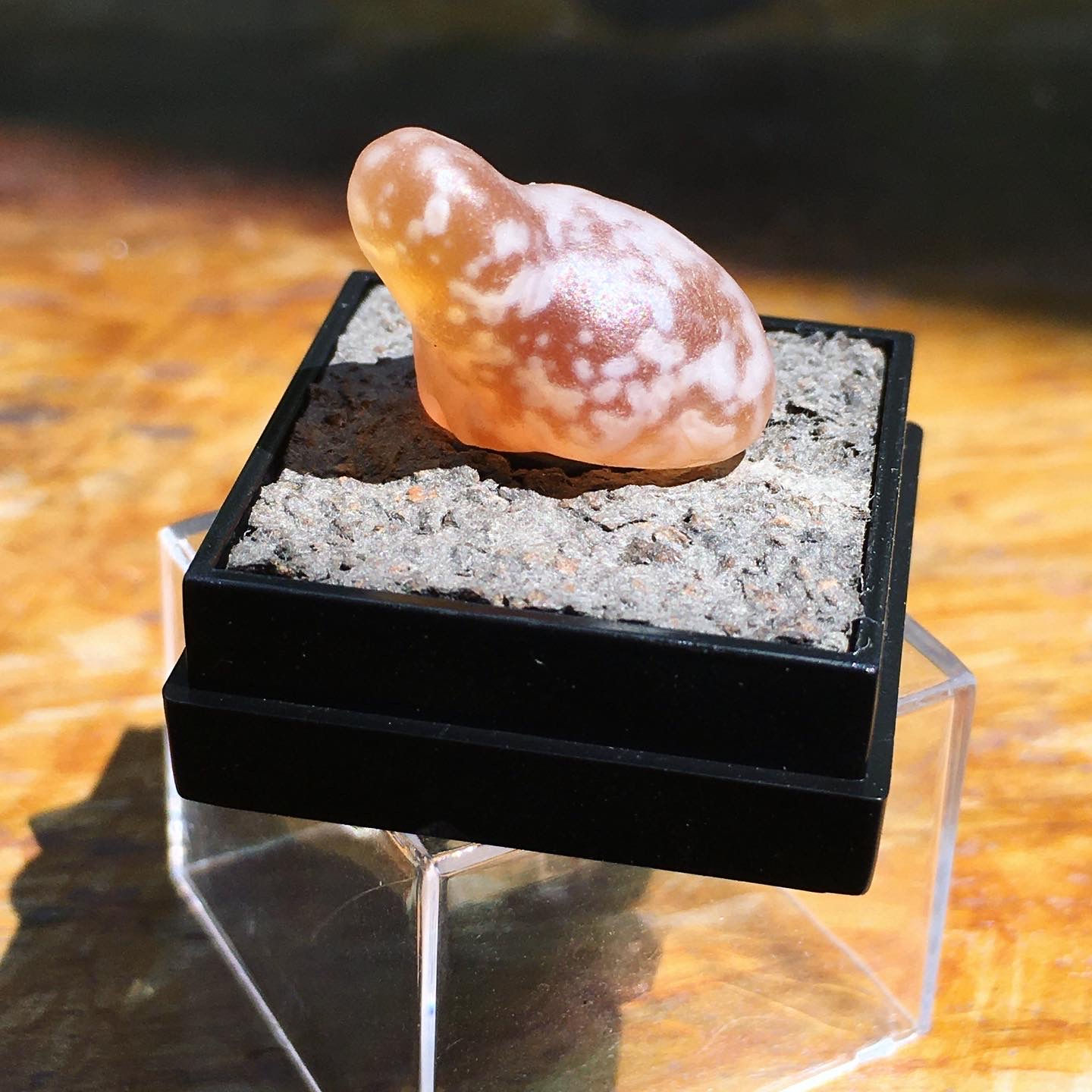 Gobi Agate | 天然石 糖心 內包裹 花眼 戈壁瑪瑙 原石 小水怪