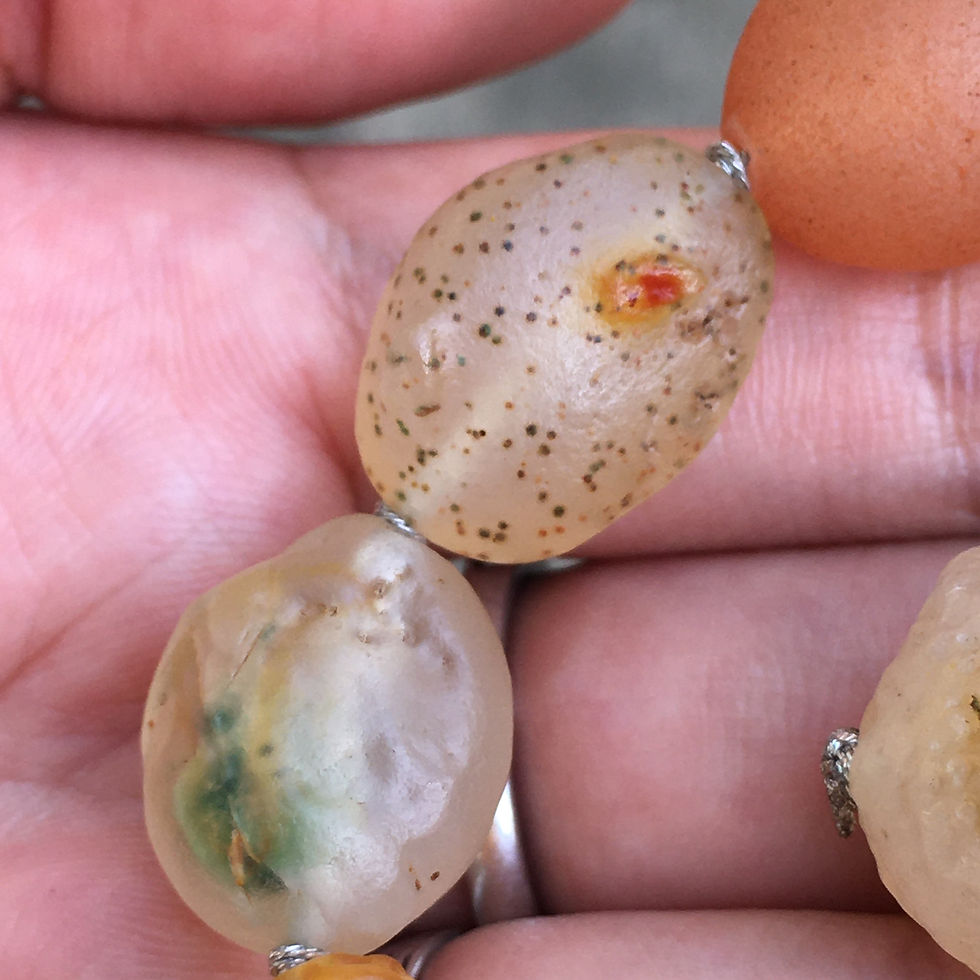 縮圖：Gobi Agate |天然原石 戈壁瑪瑙 春夏 糖果 手鏈 AB