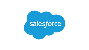 Logo Salesforce Blanco