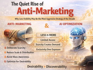 The Quiet Rise of Anti-Marketing