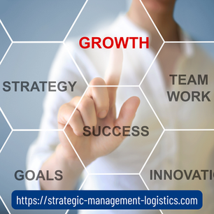 A grid with labeled connected business areas