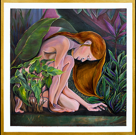 37 × 37 in, Acrylic on Canvas