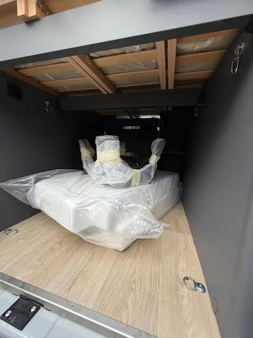 Laika Kosmo CV60 van vano garage sottoletto