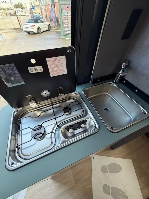 Laika Kosmo Supremo CV60 van zona cucina piano cottura