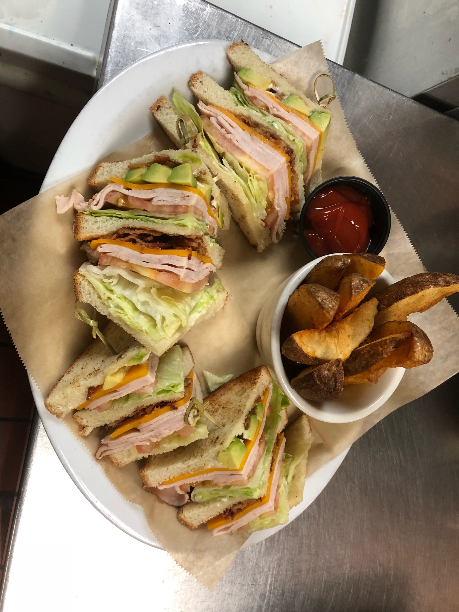 Roasted Turkey Club