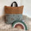Thumbnail: Houten stapelbare regenboog