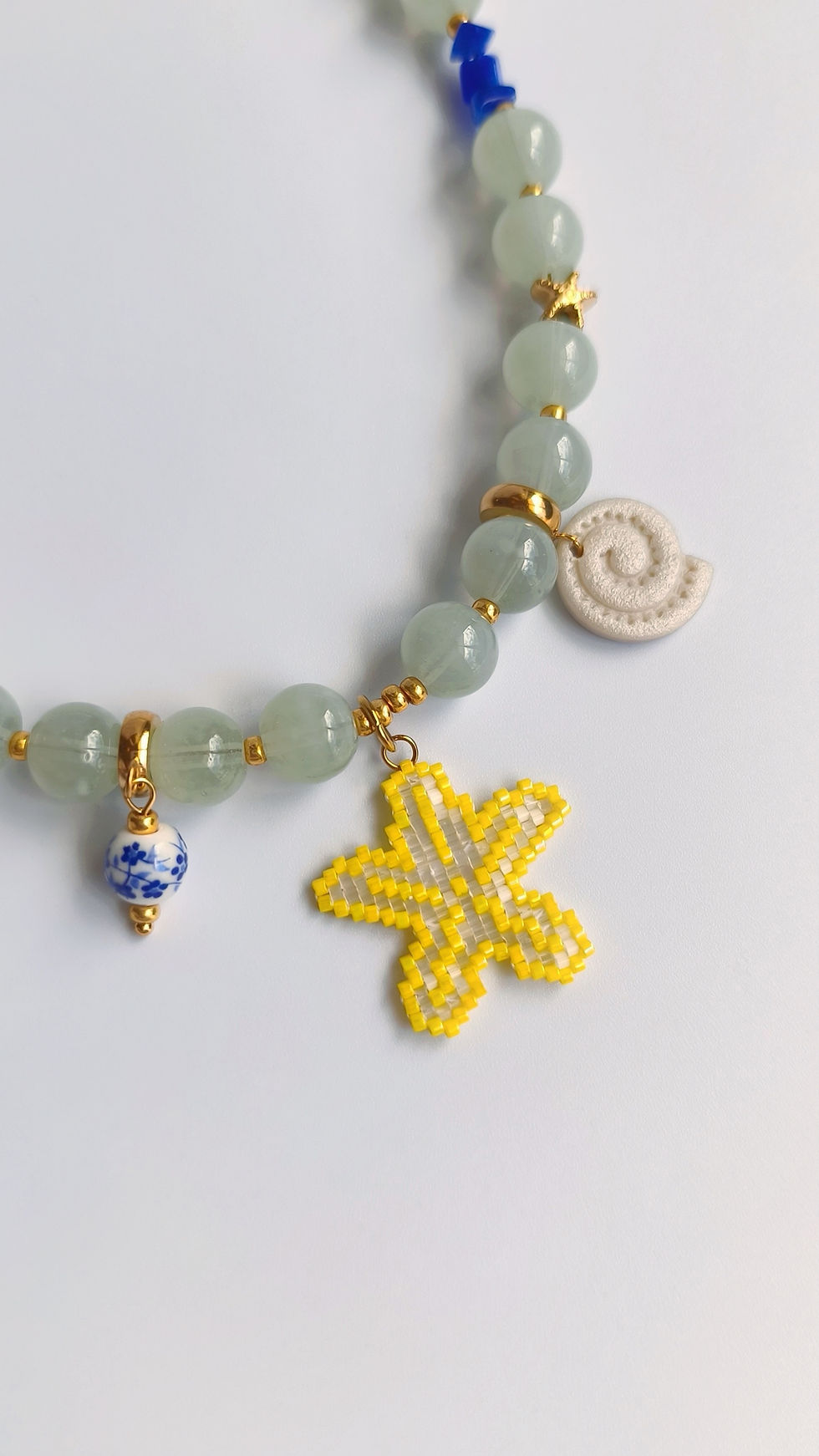 Χειροποίητο Κολιέ Με Charms | TORTORA STUDIO