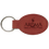 Thumbnail: Leatherette Oval Keychain