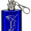 Thumbnail: 1 oz. Stainless Steel Flask Keychain