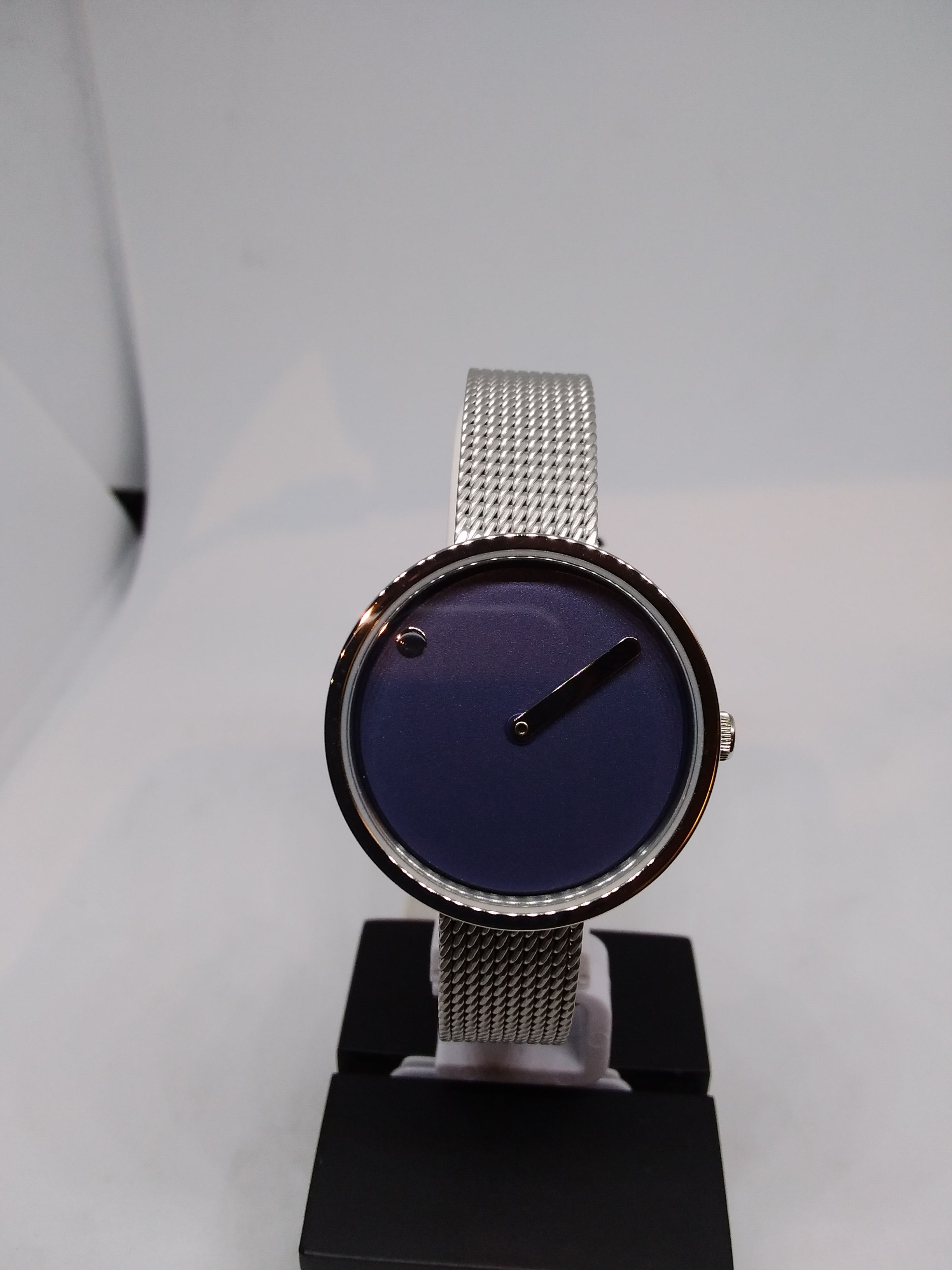 Picto 40 dark blue milanese