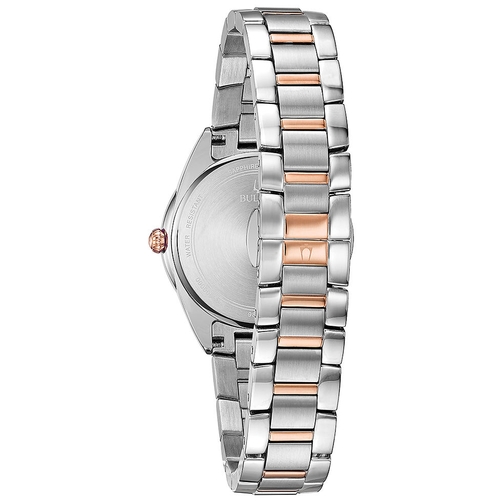 Thumbnail: Bulova bicolor for her with diamonds on the dial