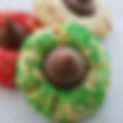 Holiday Peanut Butter Blossoms