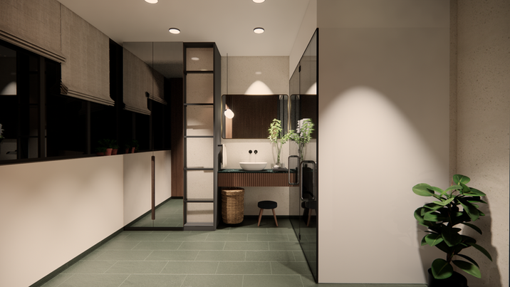 Master Washroom + Closet