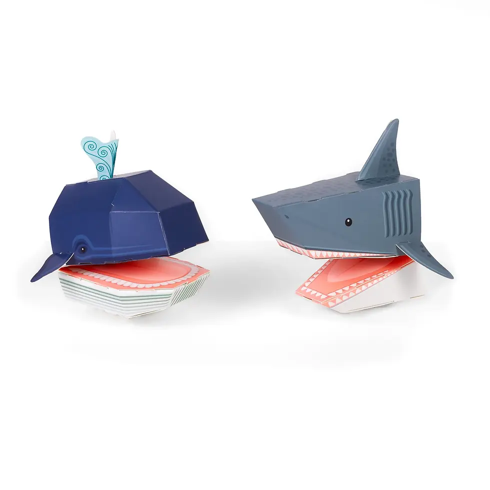 Miniature : Creer ta marionnette requin