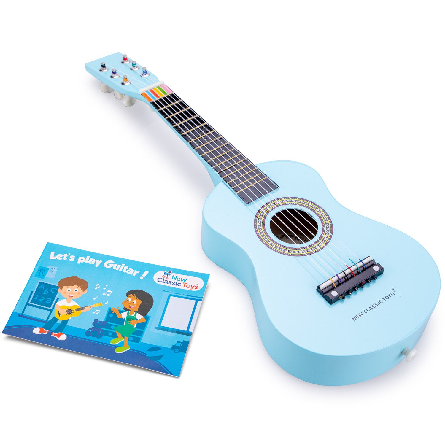 Guitare bleue