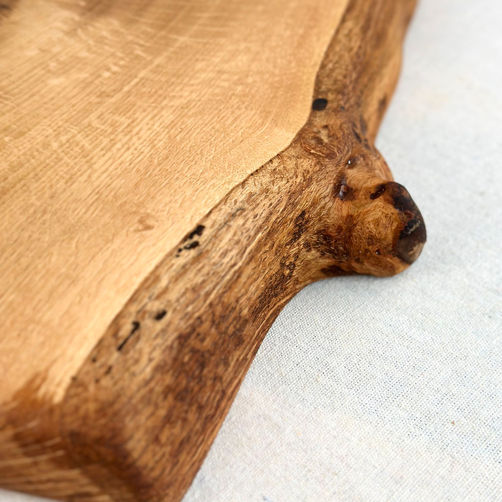 Thumbnail: Honest Oak: live edge oak chopping board