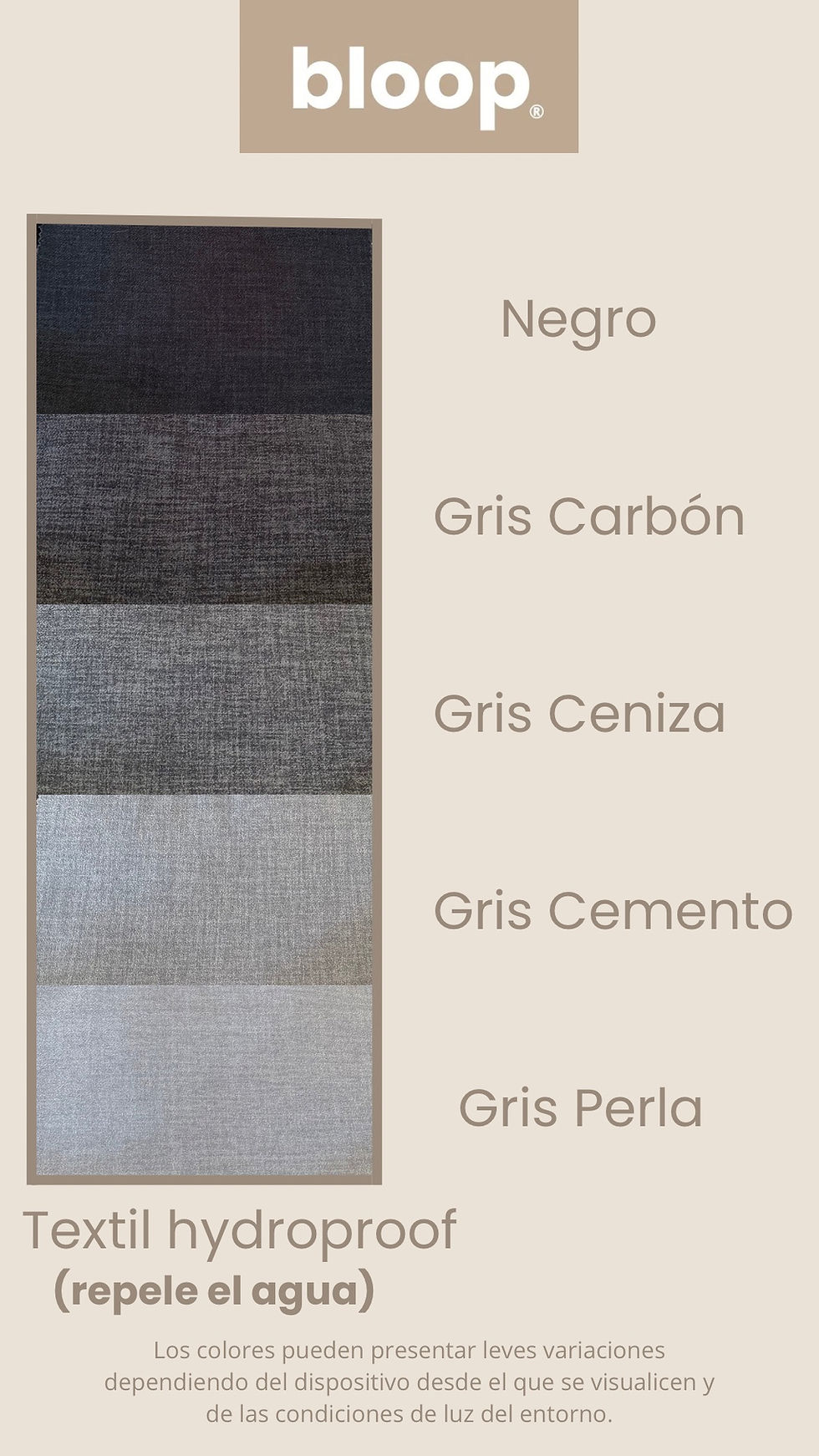 Miniatura: Sofá Teddy - Hydroproof (tonos grises)