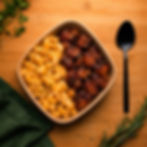 Pollo Buffalo con Mac & Cheese